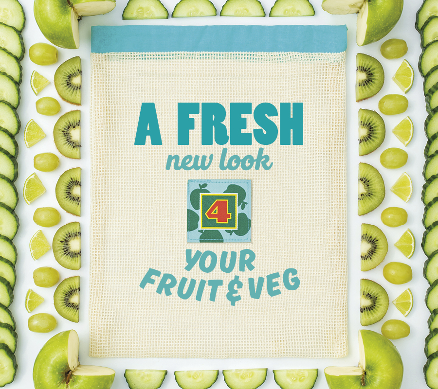 A fresh new look for your fruit and veg