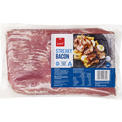 Pams Smoked Streaky Bacon 500g