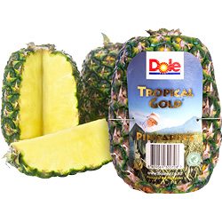 Dole Tropical Gold Pineapples Product of Philippines